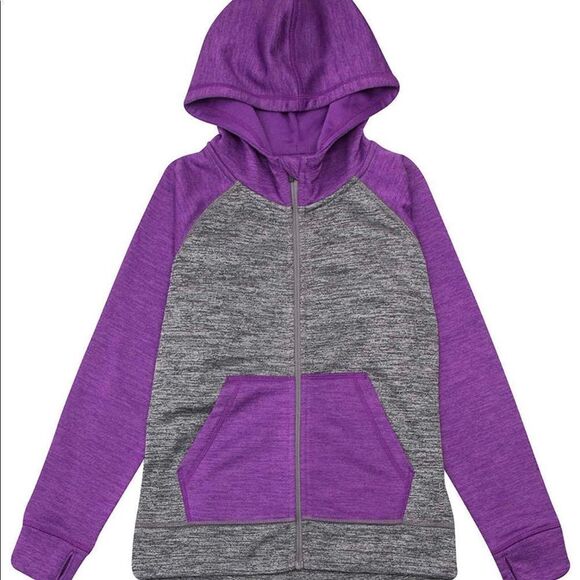 Head Girls Purple and Gray Hoodie Size Small - Picture 1 of 7